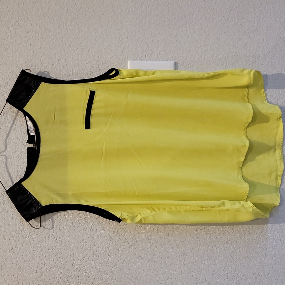 Yellow blouse